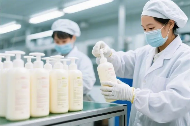 Manufacturing shower gel
